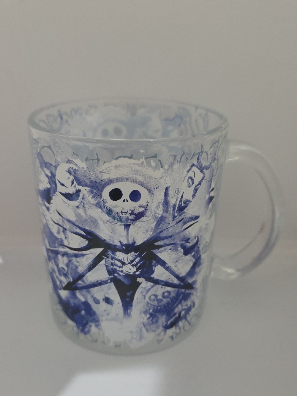 Jack Skellington Decorative Glass Mugs